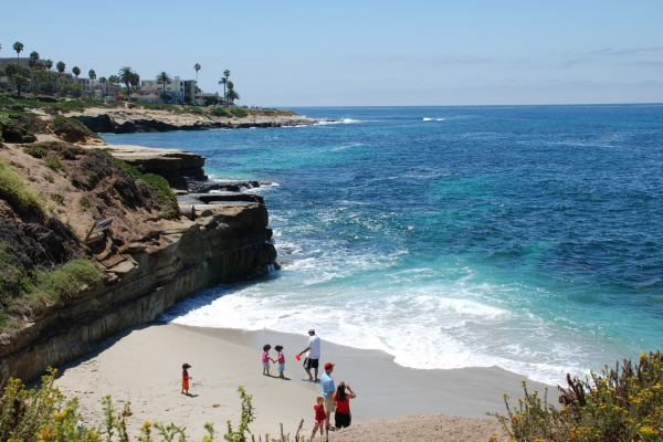 Englisch lernen mit EC in San Diego mit einem Surfkurs